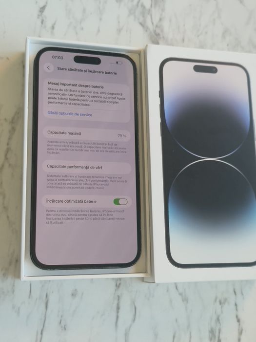 Vand/Schimb iPhone 14 Pro Max 128gb Black