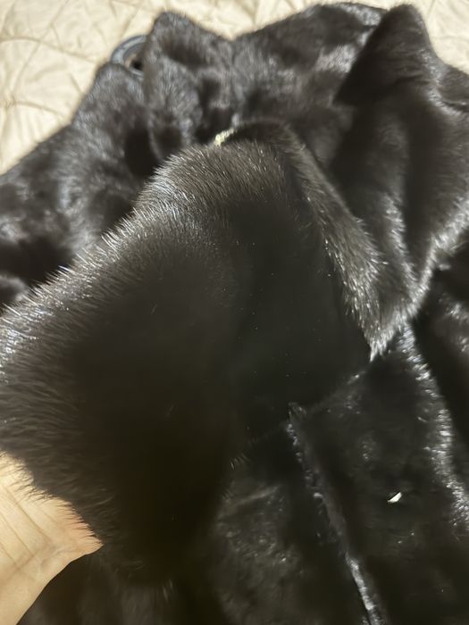 Шуба норка поперечка