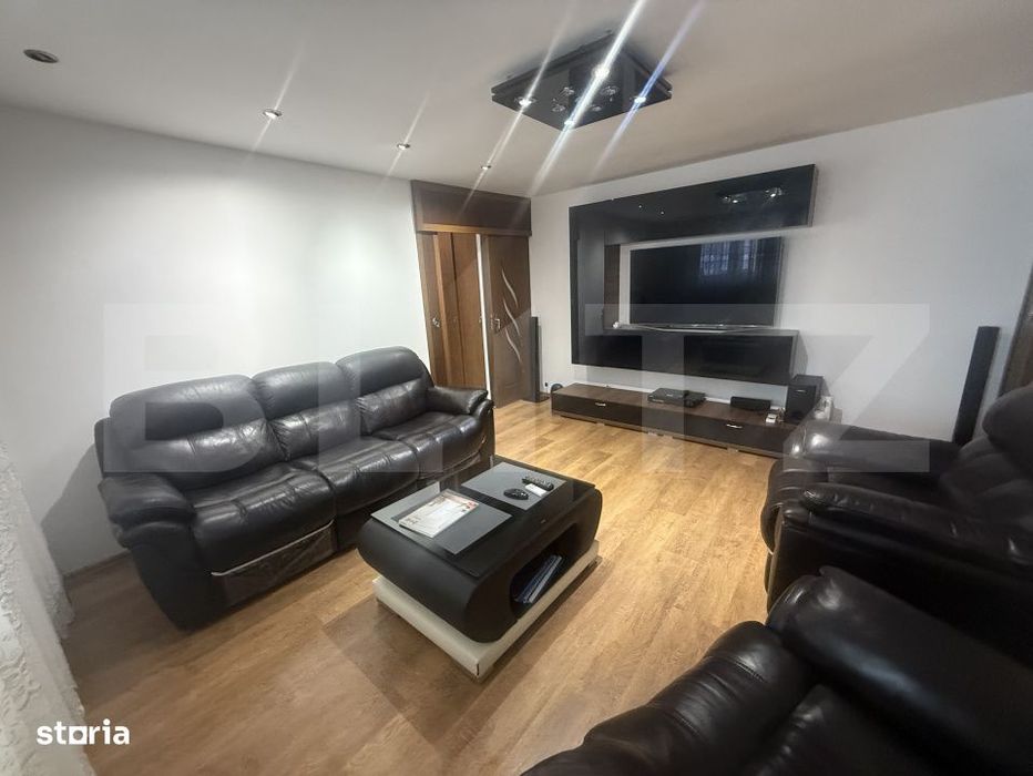 Apartament 2 camere, 50 mp, mobilat si utilat, balcon 15 mp, zona More