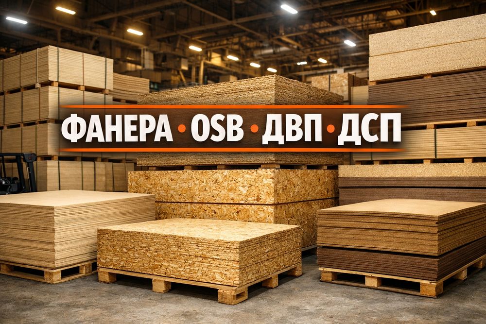 Фанера Осб Двп Дсп