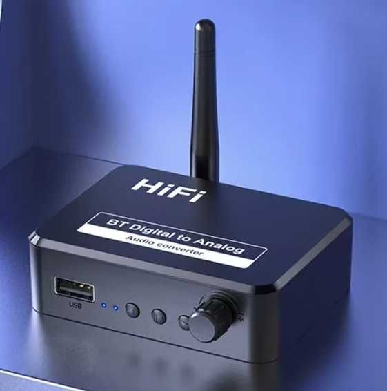 DAC Bluetooth 5.1 Аудио приемник Цифрово-аналогов преобразувател