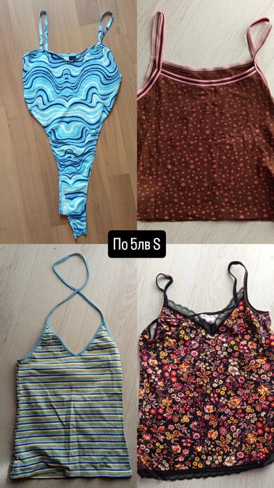 Топове, тениски, потници XS-S-M (alt, grunge, y2k,vint)