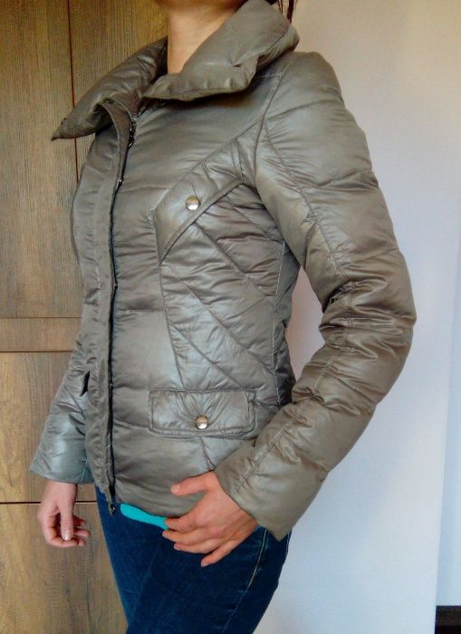 Дамско яке с гъши пух
