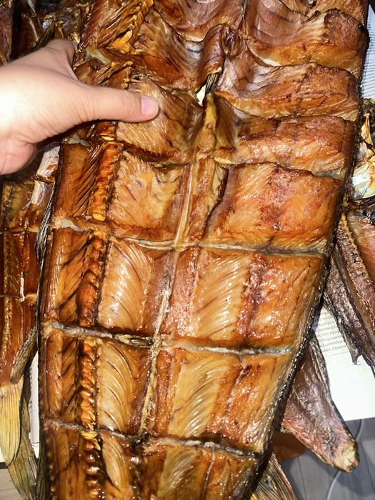 Копченая рыба вкусная