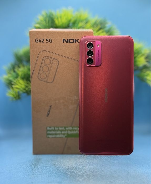 Nokia G42, Dual SIM, 128GB, 6GB RAM, 5G, Розов