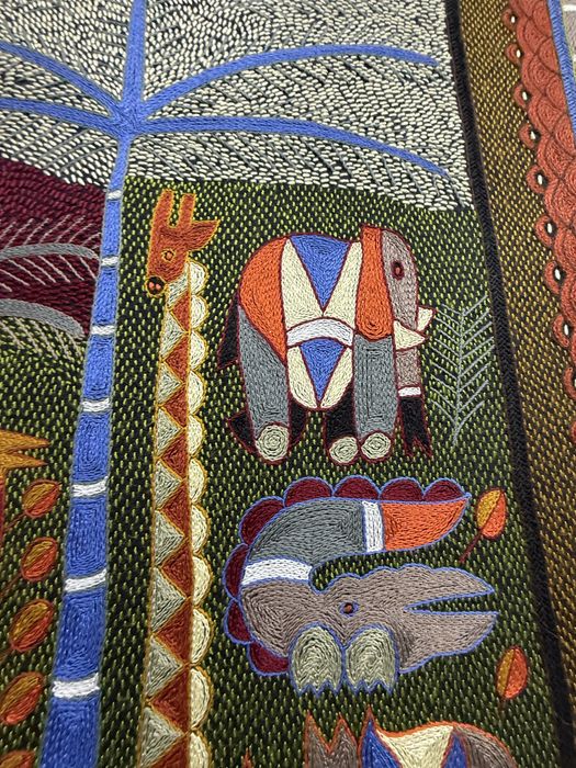 Вышитая картина,ручная работа,ЮАР,170*87