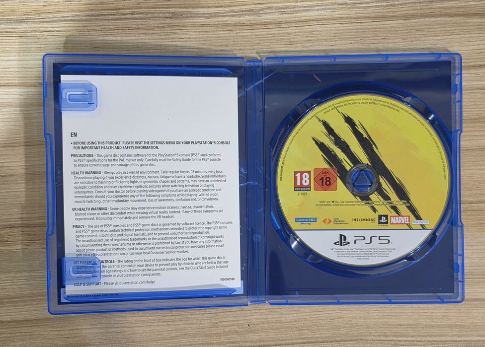Wolverine Playstation 5