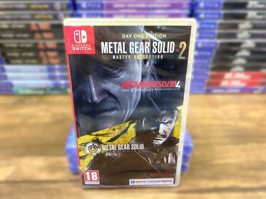 Новый Metal Gear Solid Master Collection Vol. 2 Day One Edit Nintendo