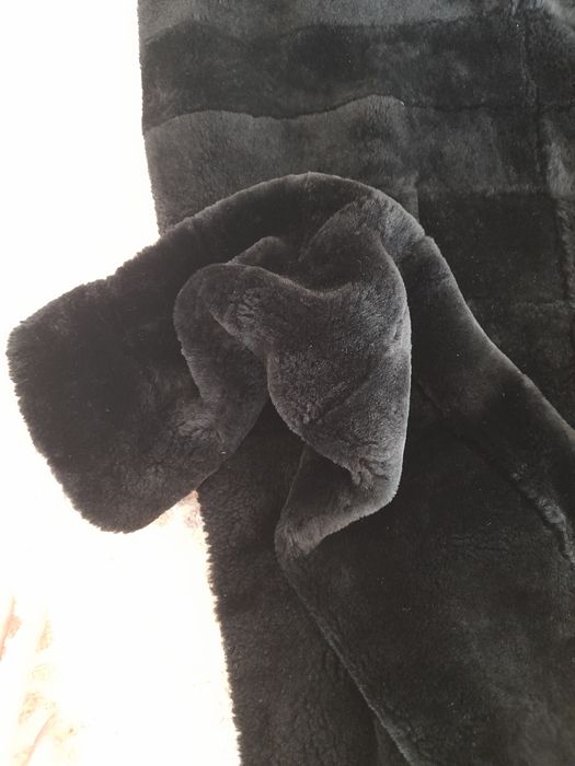 Шуба мутон теплая