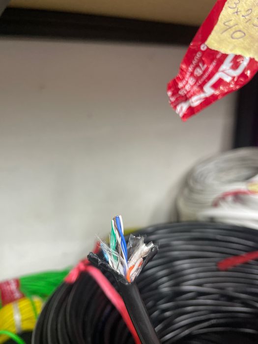 Сивйаз кабель —SFTP  CAT5e falgali sifatli va ishonchli internet kabel