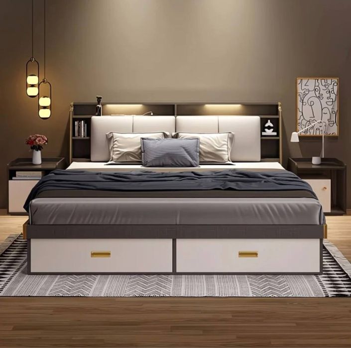 Premium кровать в Винтажном стиле