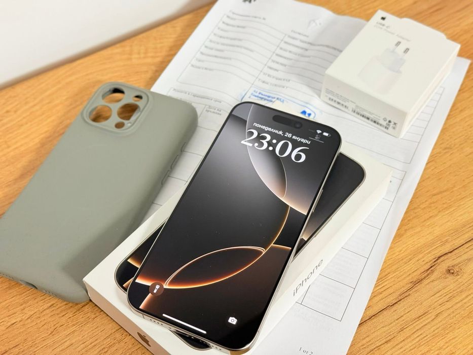 iPhone 16 Pro Max Гаранция А1!!!