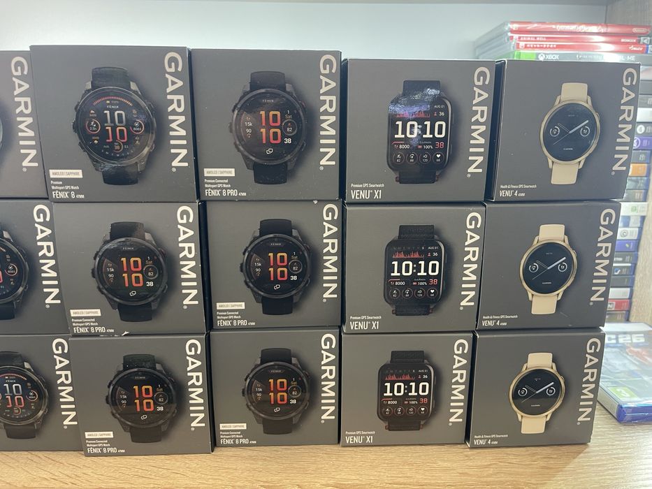 Все модели часов Гармин, Garmin Marq, fenix