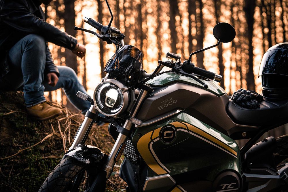 Електрически мотоциклет - мотор - VMOTO - TC WANDERER PRO