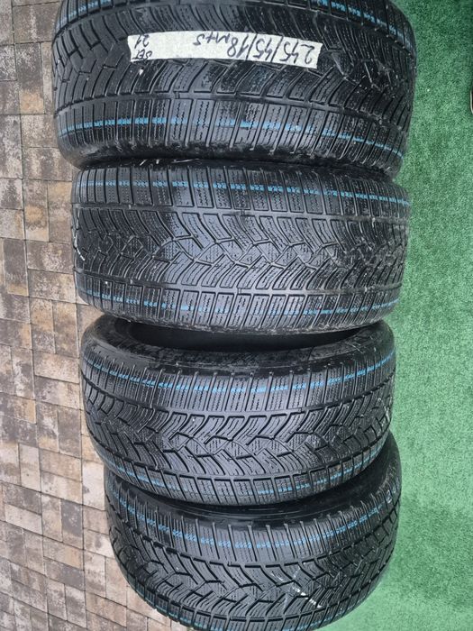 Vând cauciucuri 245/45/18 M+S set complet imp Germania dot 27/2021