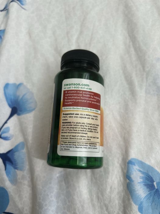 Фолиева киселина, 800 мкг