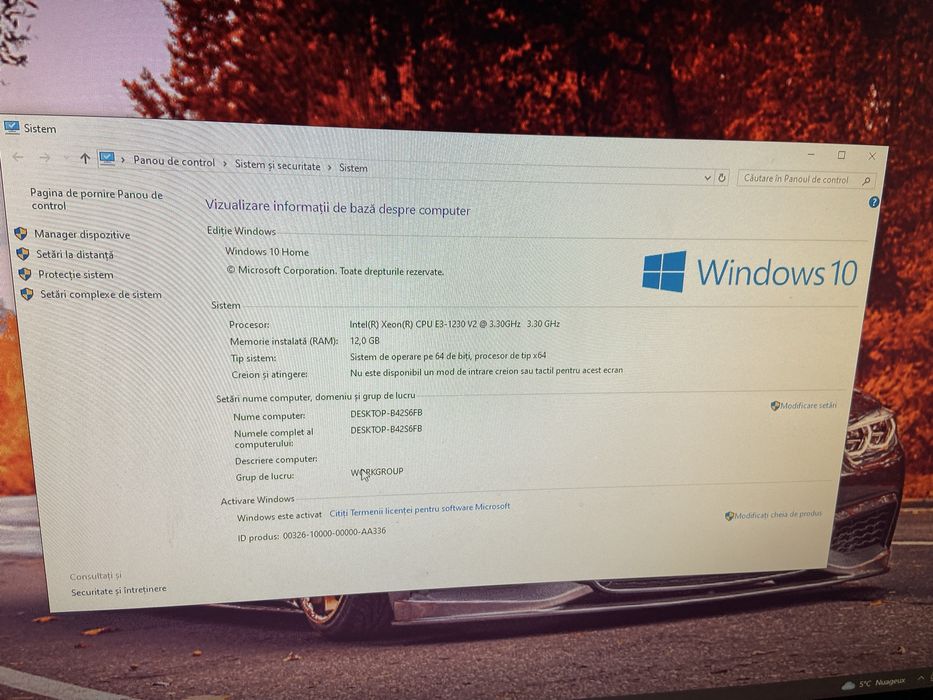 Vand setup detali in in pv