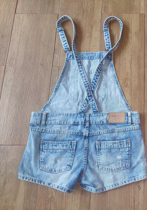 FB SISTER дамски къс дънков гащеризон