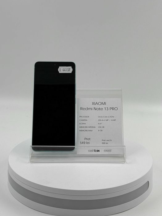 Xiaomi Redmi 13 Note Pro 256 GB Garantie 24 luni CashBox