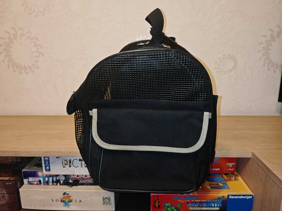 Geanta transpor animale mici-confortul si siguranta pisicii/cainelui