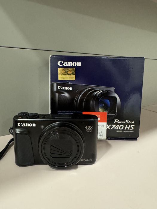 Камера Canon power shot sx740