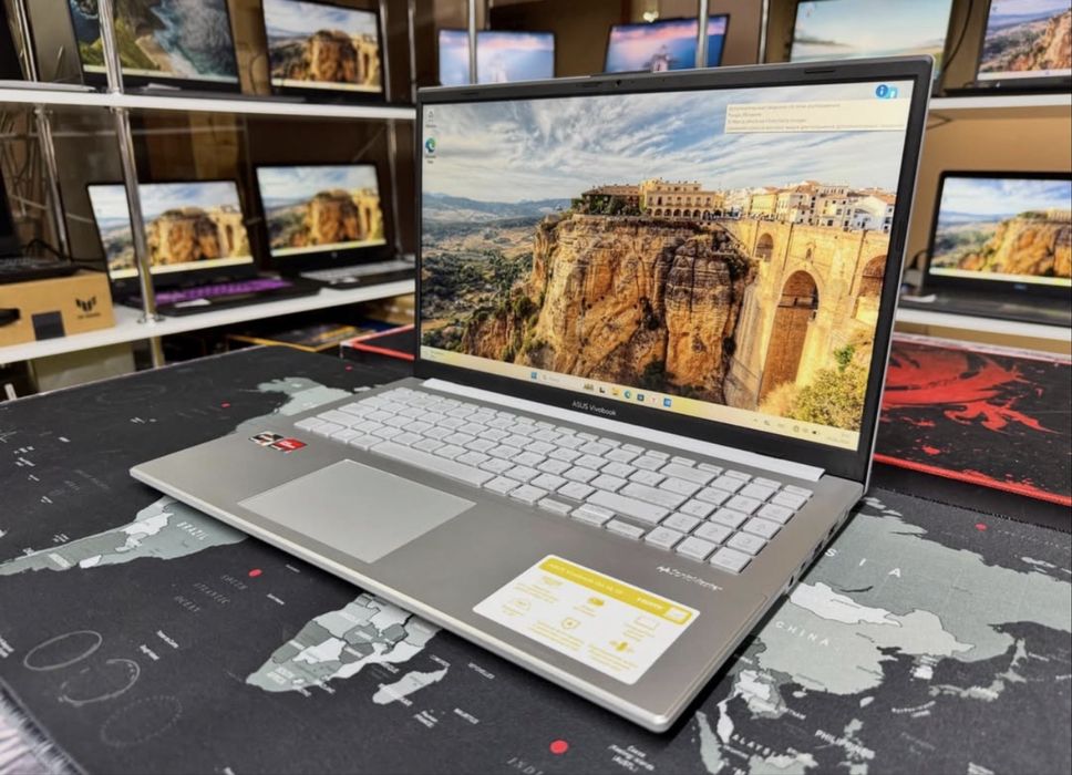 Ноутбук Asus VivoBook Go 15/Ryzen5-7520U/8GB/SSD512/15.6 FullHD