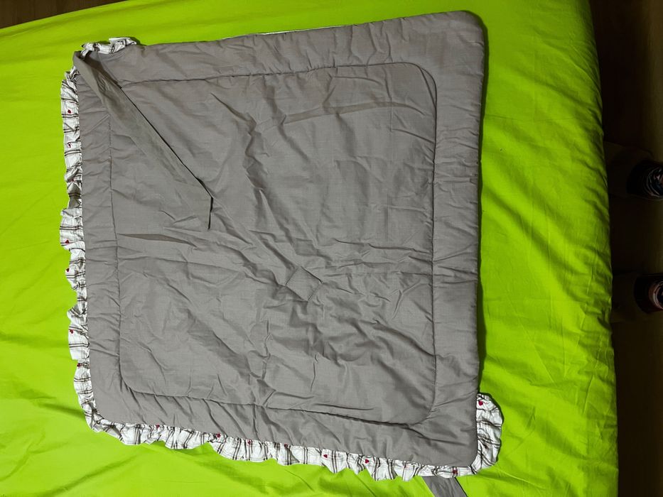 Бебешко гнездо + одеяло-чувалче Jukki