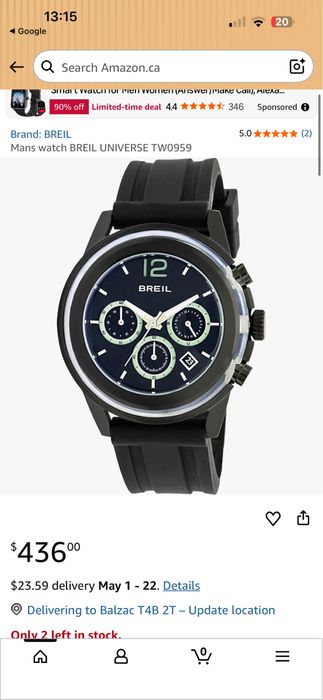 Ceas barbatesc Breil Universe TW0959 cadran 45mm