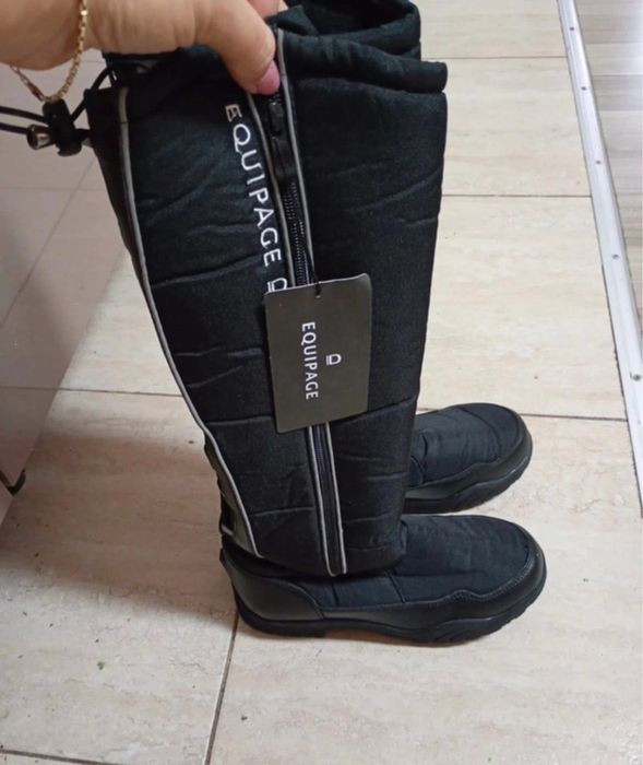Lot sky Salopeta Xs + cizme impermeabile noi New Alaska Boot nr 35