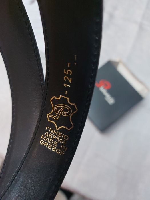 Чисто Нов Колан от естествена кожа