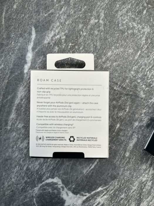 Калъф за слушалки Native union Roam case за  Apple Airpods 3 и Pro 1&2