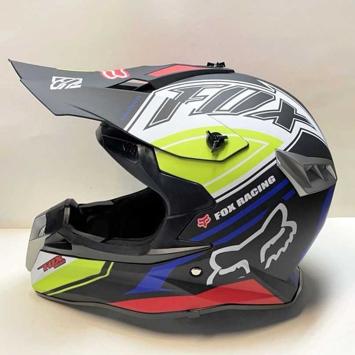 Кросова каска FOX, Full Face, DOT - Size: L - Вело, Мото, Скутер, Бъги