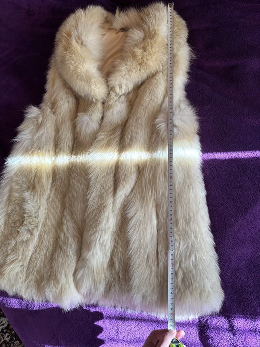 Дамски елек естествен косъм