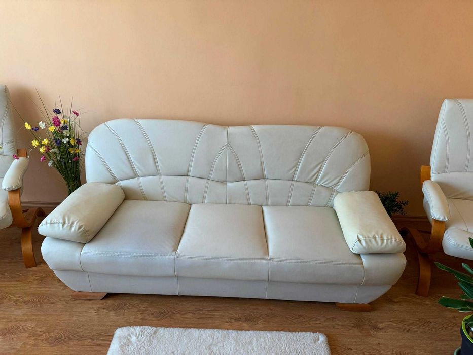 Vand canapea extensibila crem