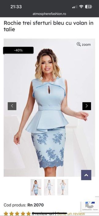 Rochie Atmosphere, masura 44