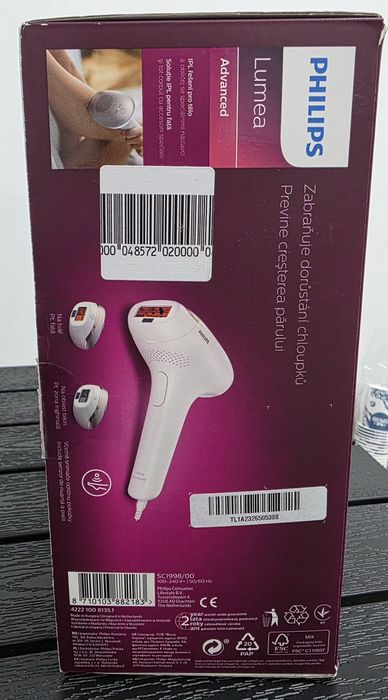 Фотоепилатор PHILIPS Lumea Advanced SC1998/00