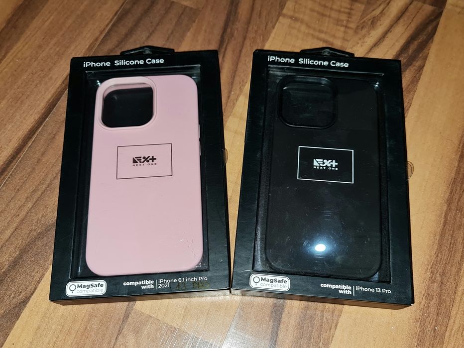 Husa originala Next One Silicone Case Magsafe Apple iPhone 13 Pro