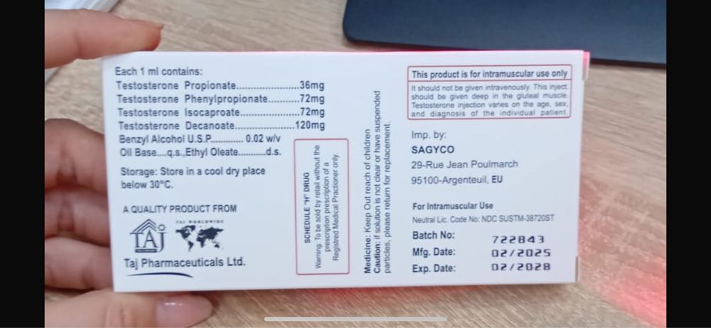 Препарат Сустанон.