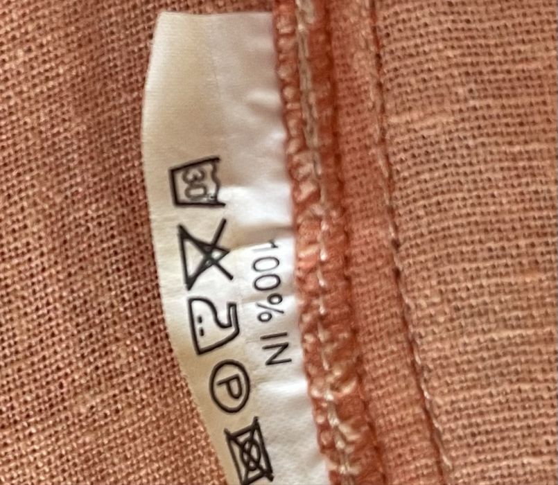 Pantaloni 3/4 de in 100%, superbi, cu șase buzunare burduf