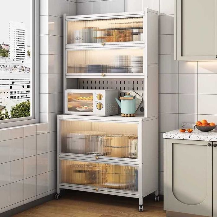 Шкаф для посуды/кухонная полка/удобный сервант для хранения