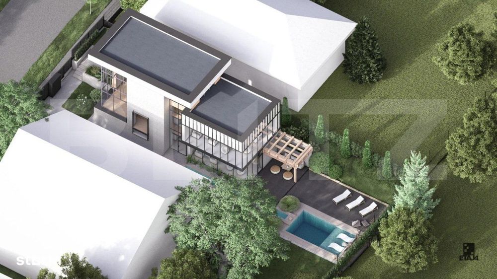Exclusivitate! Teren autorizabil 560 mp, casa individulala, duplex, ca - Vedere 3