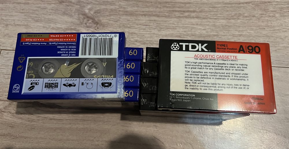 Аудио кассеты оригинал