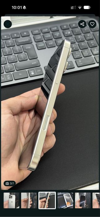 Iphone 16 pro max natural titanium impecabil ca nou