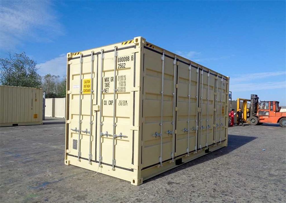Container HC cu deschidere laterală, de la 20 la 40 de picioare, second-hand