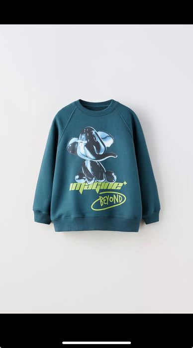 Zara нови sweatshirt момче/момиче 13-14 години 164см