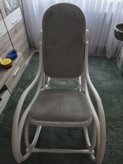 Balansoar lemn tapitat