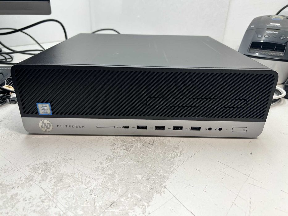 реновиран компютър HP EliteDesk 800 G4 i7-8700 16GB 260GB | 500GB Quadro P620 | 12м. гаранция