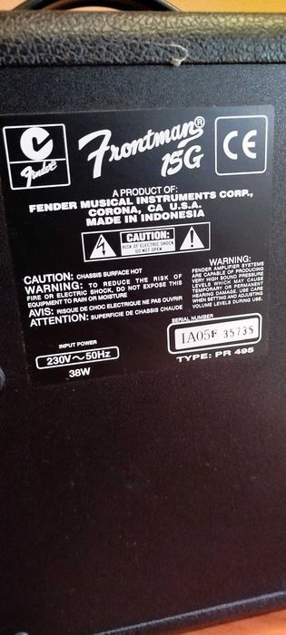 Усилвател за електрическа китара FENDER