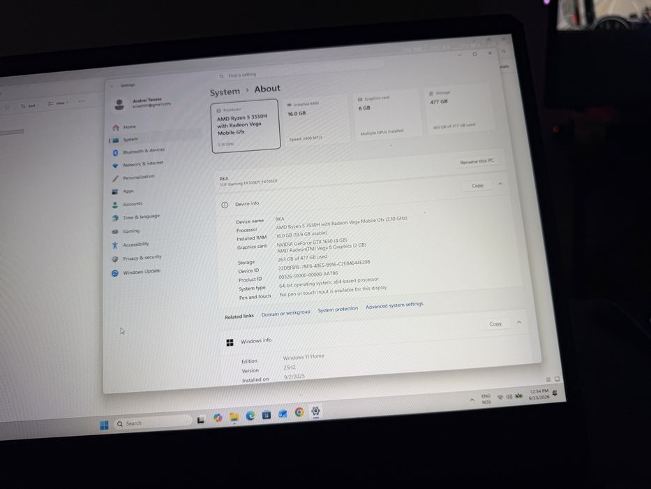 Laptop Asus Gaming