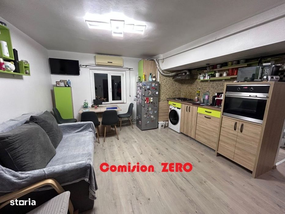 Comision Zero - 2 camere 58mp I.C. Bratianu - Garii, mobilat utilat.